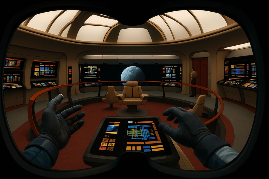 Star Trek é recriada em realidade virtual com Oculus Rift e surpreende fãs