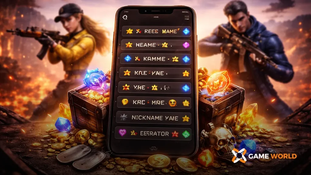 Gerador de Nick FF Nomes para Free Fire capa