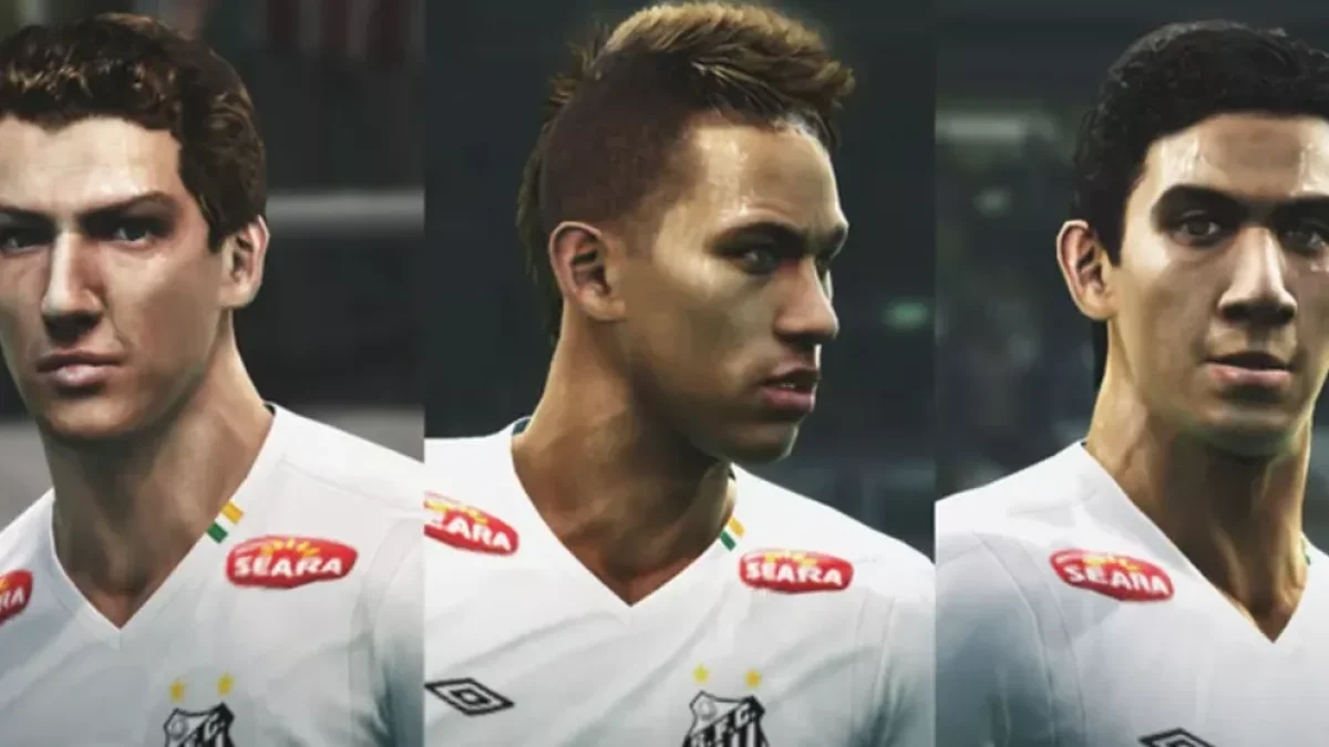 PES 2012 Neymar, Ganso e Elano em detalhes